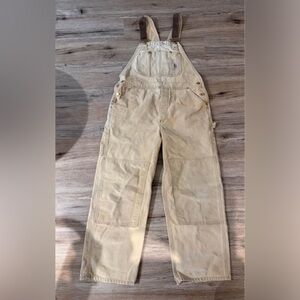 Carhartt Beige Work Overalls